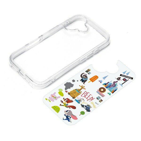 PGA｜ピージーエー iPhone 16用 エアクッションケース Premium Style ズートピア P...