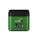 Hahnel|ヘーネル ヘーネル ProCube2 ツインチャージャー 富士フイルム用 HLPC2FU