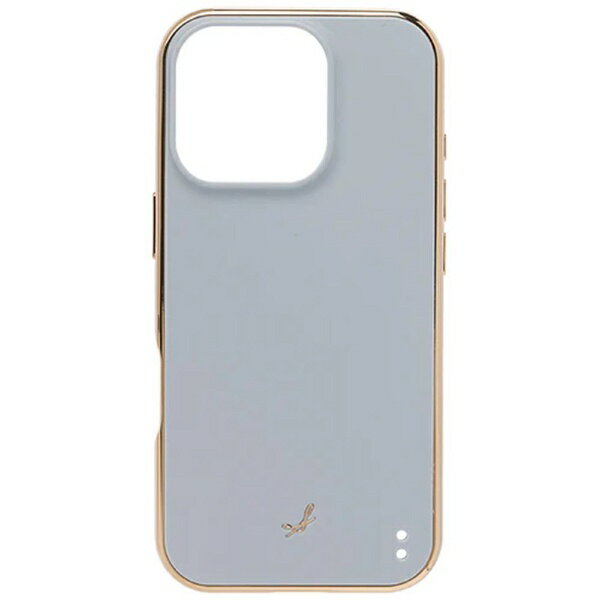 Rakuten - HAMEE｜ハミィ iPhone 16 Pro（6.3インチ） salistyマットカラー耐衝撃ハードケース パウダーブルー 669-978979