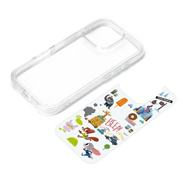 PGA｜ピージーエー iPhone 16 Pro用 エアクッションケース Premium Style ズートピ...