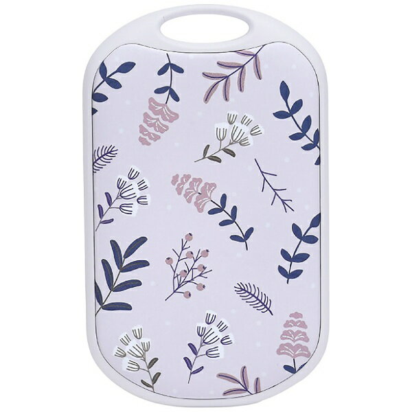 ELAiCE｜エレス バッテリー機能付き充電式カイロ e-Kairo Oval（イーカイロ オーバル） ホワイトフラワー EK-OV24-WF