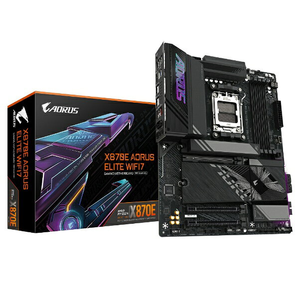 GIGABYTE｜ギガバイト マザーボード(Socket AM5) X870E AORUS ELITE WIFI7 [ATX]