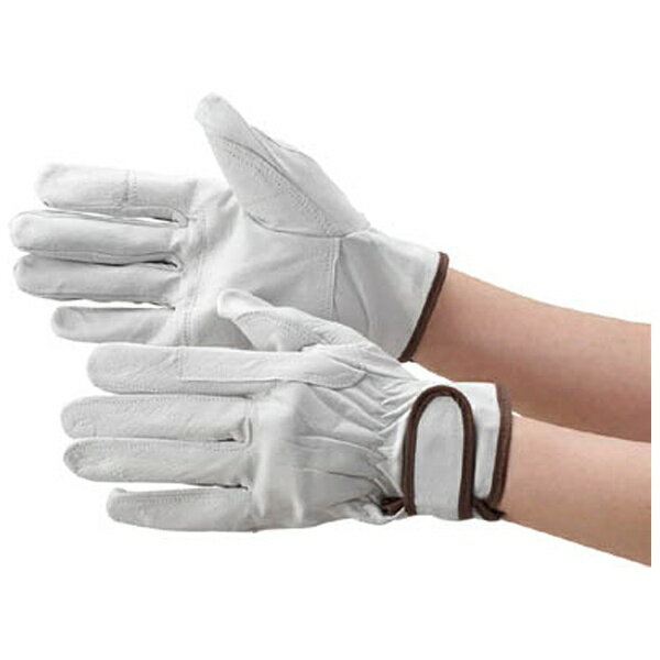 トラスコ中山｜TRUSCO NAKAYAMA マジック式革手袋　当て付タイプ　Lサイズ　TYK718L