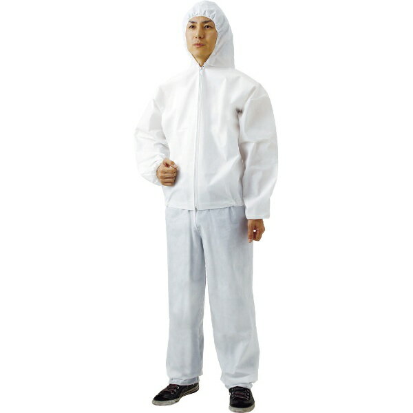 トラスコ中山|TRUSCO NAKAYAMA 不織布使い捨て保護服ズボン Mサイズ TPCZM