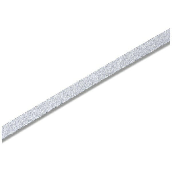 ■プラチナのような、白味をおびた輝きが上品な印象に仕上げます。【仕様】・幅12mm×15m巻【材質／仕上】・ナイロン・メタル