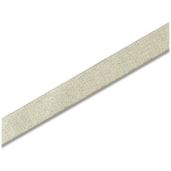 ■プラチナのような、白味をおびた輝きが上品な印象に仕上げます。【仕様】・幅24mm×15m巻【材質／仕上】・ナイロン・メタル