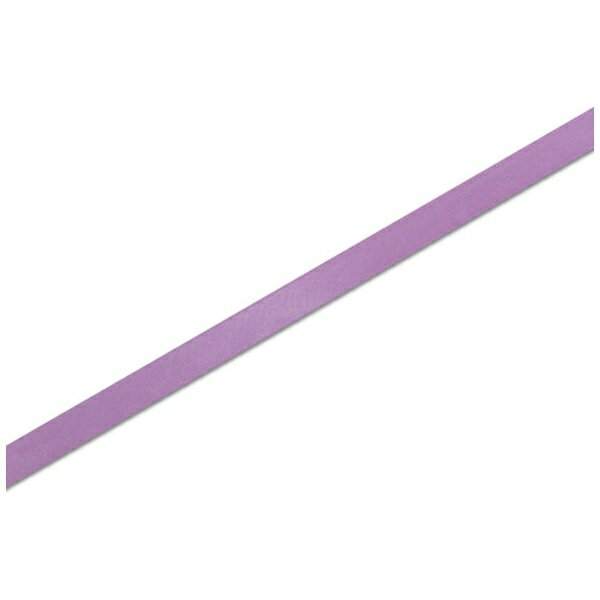 ■片面のみに光沢がある、お求めやすい価格のサテンリボンです。■本リボンはポリエステル糸を使用することによって光沢を高めています。【仕様】・幅9mm×20m巻【材質／仕上】・ポリエステル