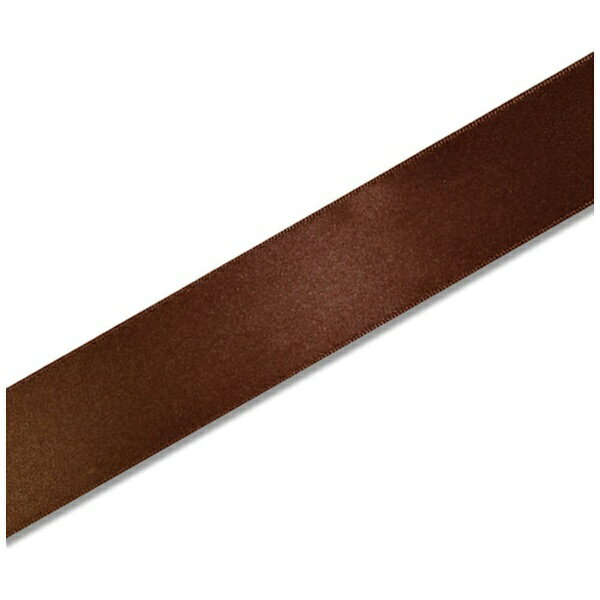 シモジマ｜SHIMOJIMA シングルサテンリボン [36mm×20m] HEIKO(ヘイコー) ココア