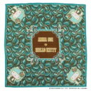 ブルーミング中西|BLOOMING NAKANISHI ANNA SUI × HELLO KITTY 大判プリントハンカチ リーフ柄