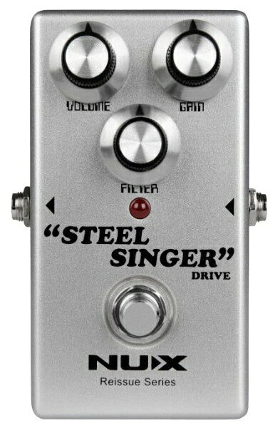 Steel Singer Driveカリフォルニアの有名なブティックアンプのトーンキャラクターを持つオーバードライブペダル。非常にスムースなハイエンドと甘いミッドレンジを持ち、メインのオーバードライブとして、また、ギターアンプと組み合わせて暖かくナチュラルなチューブオーバードライブトーンを提供します。特長・Pure Analog Circuit・Warm and Natural Tube Overdrive Tone・True-bypass Hardware Switching