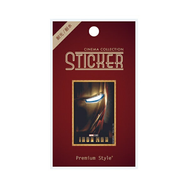 PGA｜ピージーエー シネマコレクション ステッカー アイアンマン Premium Style アイアンマン PG-DSTK80IRM