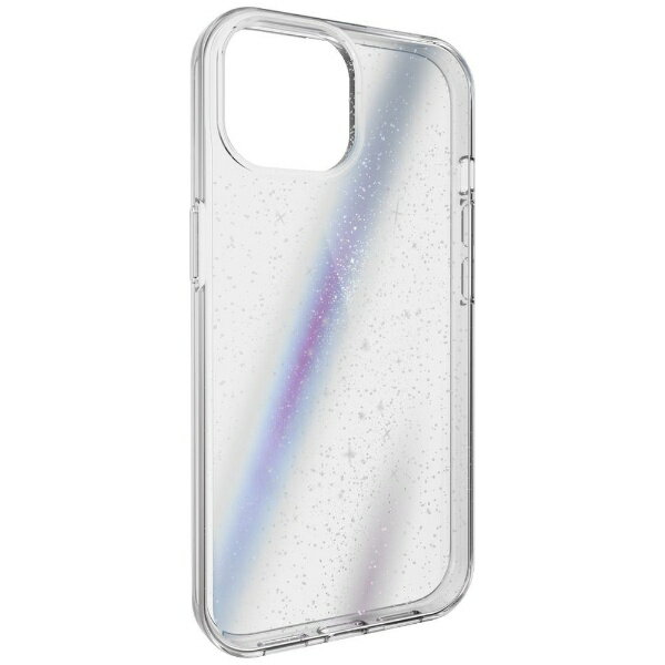 SWITCH EASY｜スイッチイージー iPhone 15 ケースキラキラグリッターラメかわいいスマホケース耐衝撃米軍MIL規格クリア宇宙デザインCosmos ネビュラ SE_IONCSPTCO_NB