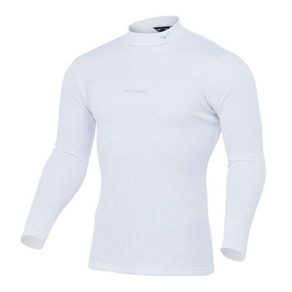 mizuno｜ミズノ メンズ バイオネクスト ウォームドライエアロフロー ハイネック ホワイト E2MJB510 [メンズ /2XLサイズ]【返品交換不可】