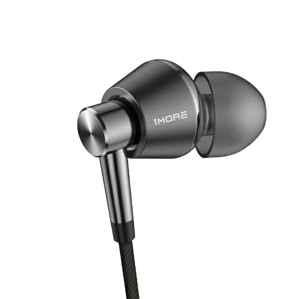 1MORE�b�������A �C���z�� �J�i���^ �V���o�[ E1001 Triple-Driver [��3.5mm �~�j�v���O]