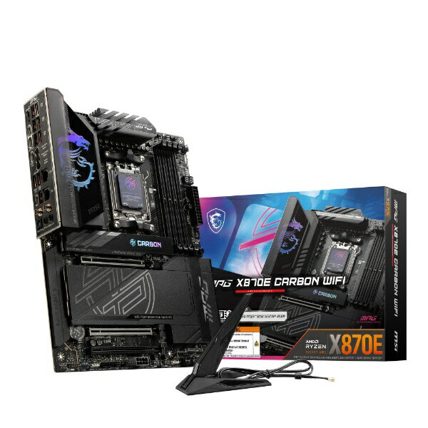 MSI�å��२������ �ޥ����ܡ���(Socket AM5) MPG X870E CARBON WIFI [ATX]