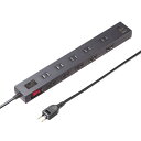 サンワサプライ|SANWA SUPPLY 雷タップ 10個口+USB-A+Type-C(PD20W) TAP-SP2110NUC-3BK