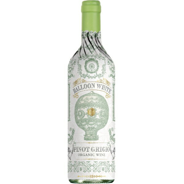 イタリア｜Italy バルーン ピノ・グリージョ オーガニック ヴェネト 750ml【白ワイン】 【代金引換配送..