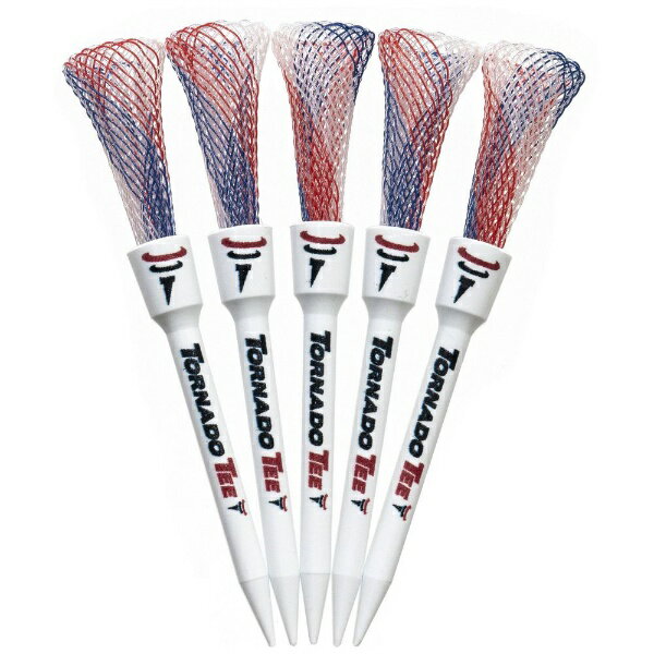 TORNADO TEE｜トルネードティー ゴルフティー TORNADO TEE トルネードティー RED&WHITE&BLUEのサムネイル