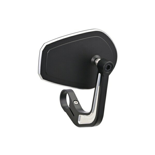 デイトナ｜DAYTONA 47911 ハイビジミラー　バーエンドミラー　スリムタイプ　YAIBA　SHIELD　コントラストカット