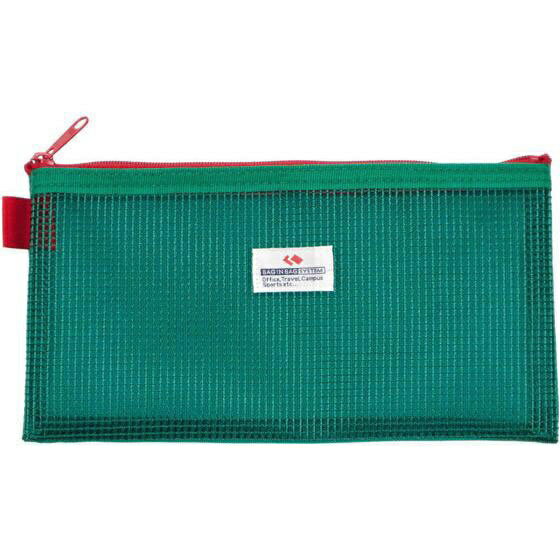 サクラクレパス｜SAKURA COLOR PRODUCT ハーフネットミニ 小物入れ 大 ノータム グリーン UNK-47#29