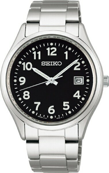【エントリーで最大2万ポイント当たる｜6/25まで】 SEIKO｜セイコー 【ソーラー】セイコーセレクション(SEIKO SELECTION) SBPX155 ブラック [正規品]