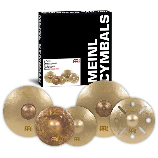 MEINLåޥͥ Х륻å Byzance Vintage Benny Grebs signature cymbal Sand Cymbal Set BV480+B16TRC