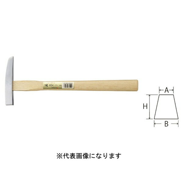 須佐製作所 須佐 磨屋根屋ハンマー（木柄） 中