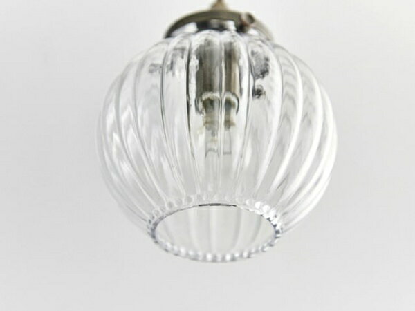 インターフォルム|INTERFORM ペンダントライト Lipri(リプリ) クリア 60W相当/E17白熱電球付 LT-9551CL [電球色 /E17]【newlife_campaign_g】 [3]