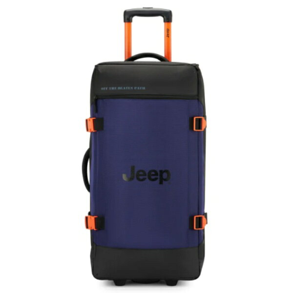 楽天ビック(ビックカメラ×楽天)のジープ｜Jeep ソフトキャリー ボストンキャリー 大型ダッフルバッグ Mサイズ COYOTE コヨーテ ネイビー J0374024012｜アングル2