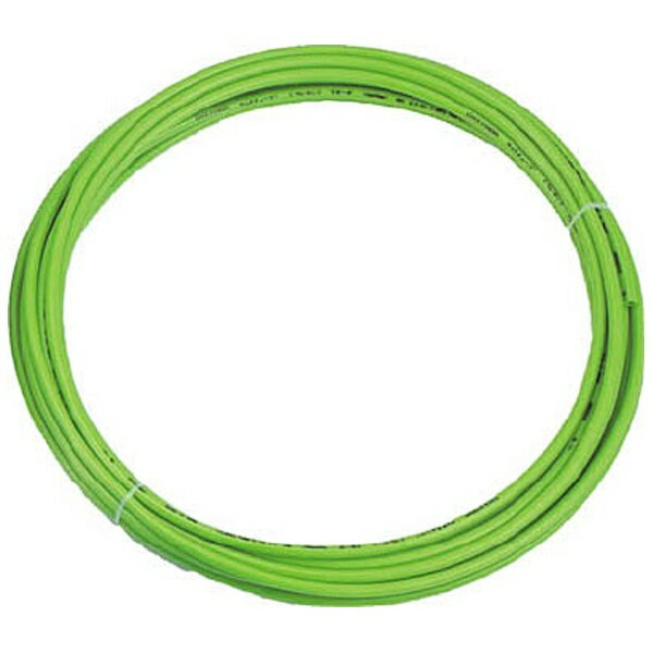 トラスコ中山｜TRUSCO NAKAYAMA ポリウレタンチューブ　8X5．0mm　10m巻　ライトグリーン　TEN810