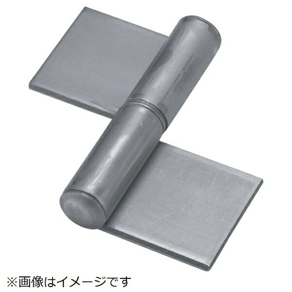 トラスコ中山｜TRUSCO NAKAYAMA スチール製特厚溶接旗蝶番　左用　全長76mm　2000W76L （1袋4個）