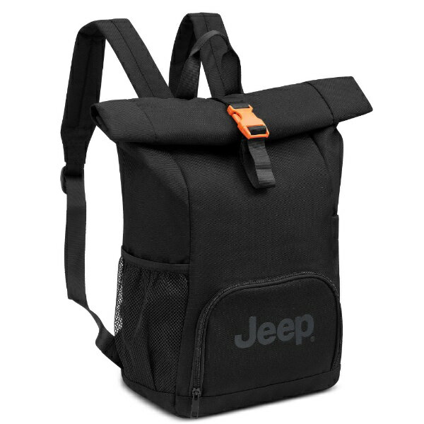 ジープ｜Jeep ロールトップリュック ロールトップバックパック 軽量 大容量 23 L ROLLTOP ロールトップ ブラック J0374762000