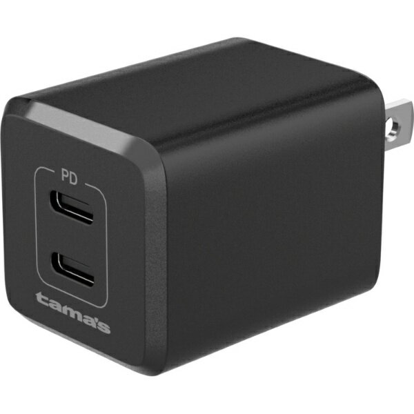 多摩電子工業｜Tama Electric PD30W コンセントチャージャー C×2 TSAP157C2K [2ポート /USB Power Delivery対応]