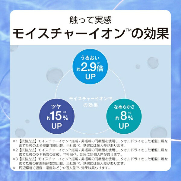モイスチャーイオン™ ヘアドライヤー TDX300A サムネイル5