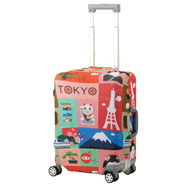 レジェンドウォーカー｜LEGEND WALKER 9129 Lサイズ TOKYO / ストレッチ（伸縮）素材 スーツケースカバー トーキョー 9129-L