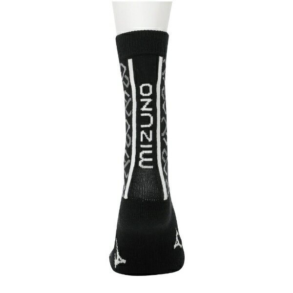 mizuno｜ミズノ レディース ブレスサーモMGロゴジャガードミドル丈ソックス ウィメンズ 09：ブラック E2JXB702 [レディース /ウィメンズフリー：22〜24cm]【返品交換不可】