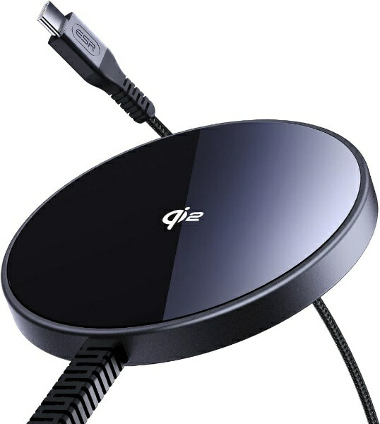 イーエスアール｜ESR Qi2対応 ワイヤレスチャージャー ESR Black ESRQi2miniWirelessCharger