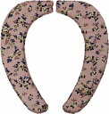 ヨコズナ|YOKOZUNA CREATION Pease Rose さらふわ便座クッション ピンク