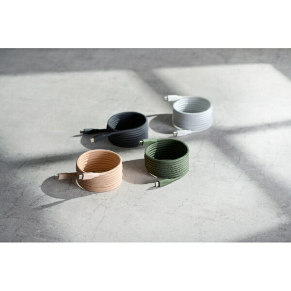 CIO�å����������� ���ѥ���륱���֥� Type-C to C 2m �⥹���꡼�� CIO-NLSC30000-CC2-MGR [USB Power Delivery�б�]