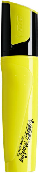 “フラットな”ボディで手にフィット、鮮やかな発色の蛍光マーカー全2色クリップ付きで持ち運びにも便利！●サイズ：幅 25mm　全長 111.8mm●本体重量：20.3g●線幅：太 4.8mm/細 1.7mm●胴軸：ポリプロピレン