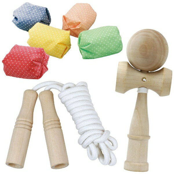 アーテック｜Artec けん玉・なわとび・お手玉3点セット