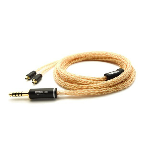 NOBUNAGA｜ノブナガラボ 1.2m リケーブル 冩楽 極 (Sharaku-Kiwami) 【4.4mm5極バランス/Pentaconn ear】 NLS-SRK-KWM