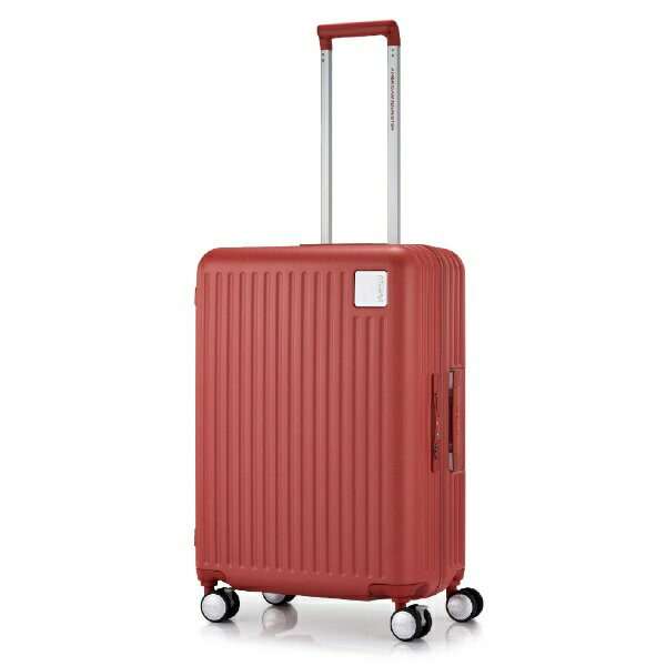 Carry Cases - アメリカンツーリスター｜American Tourister ストッパー付スーツケース ロケーション スピナー65 Mサイズ フレームタイプ ロケーション LOCKATION アストラルレッド QI9*10006 [TSAロック搭載]