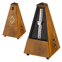 Wittner|ウィットナー メトロノーム Metronome System Malzel ベル付き ウォルナット調 光沢仕上げ 813
