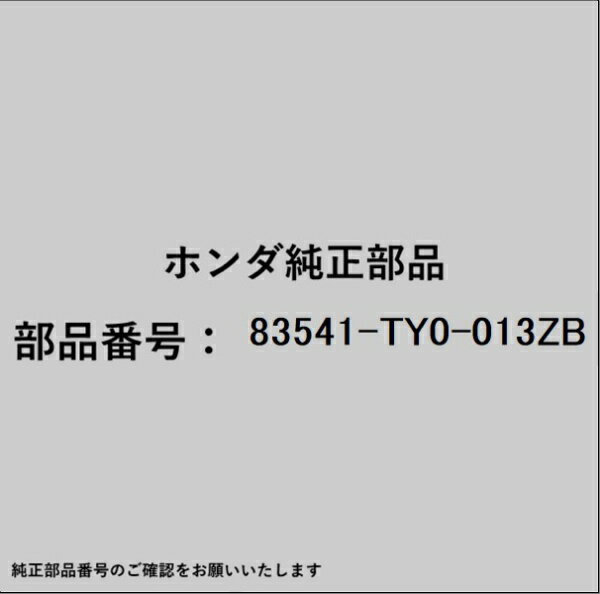 HONDA｜ホンダ ホンダ・honda純正部品 83541-TY0-013ZB パネル