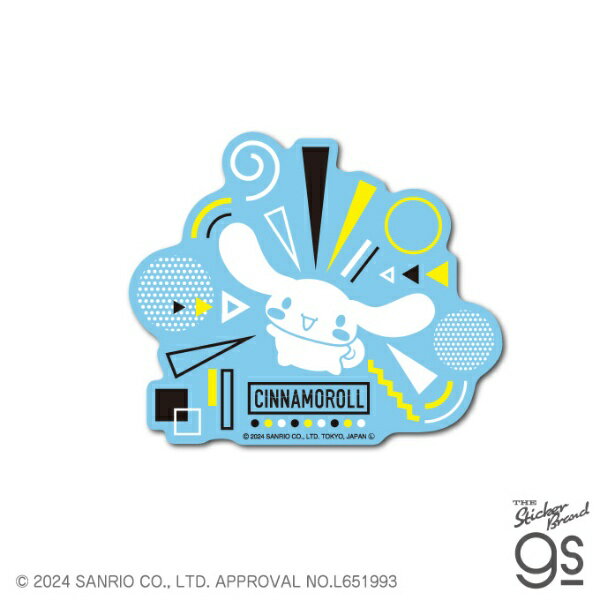 ゼネラルステッカー｜GENERAL STICKER ダイカットステッカー　シナモロール バンザイ SAN-134