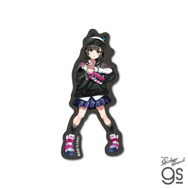 ゼネラルステッカー｜GENERAL STICKER ダイカットステッカー 電音部 黒鉄 たま DEN-007