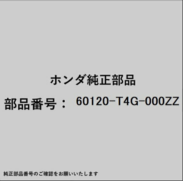 HONDA｜ホンダ ホンダ・honda純正部品 60120-T4G-000ZZ ヒンジ