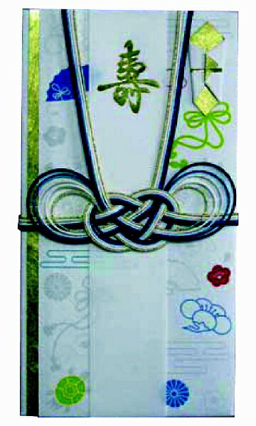 スズキ紙工｜Suzukishiko 創作金封 文化 青 6267