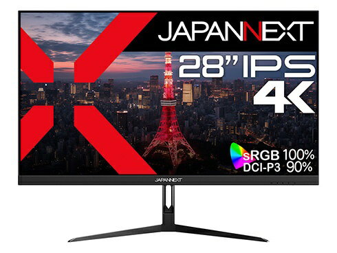 JAPANNEXT｜ジャパンネクスト PCモニター JN-IPS28U [28型 /4K(3840×2160） /ワイド]